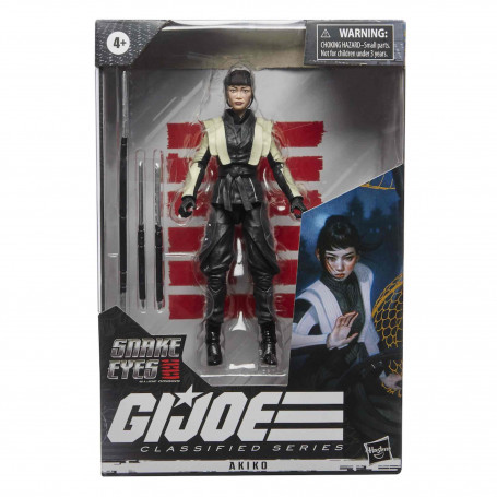 Hasbro G.I.JOE Classified Serie - Akiko - Snake Eyes Versión de película