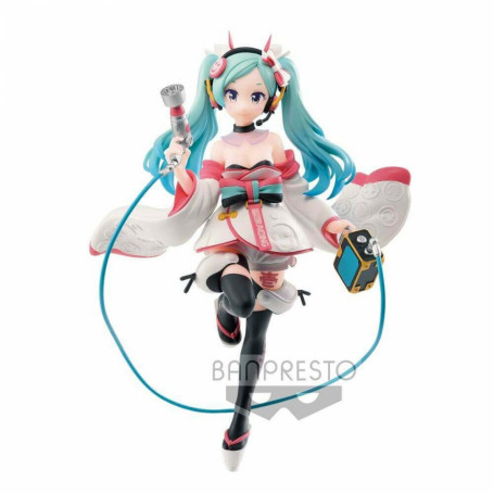 Banpresto - Vocaloid - Hatsune Miku Racing 2020 versión Kimono - Espresto