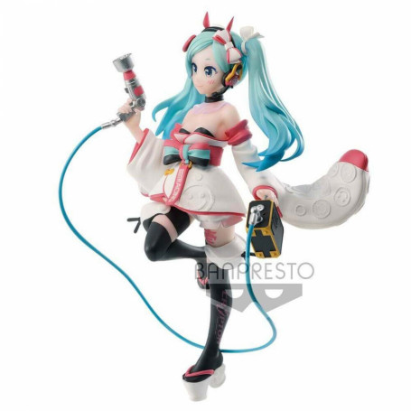 Banpresto - Vocaloid - Hatsune Miku Racing 2020 versión Kimono - Espresto