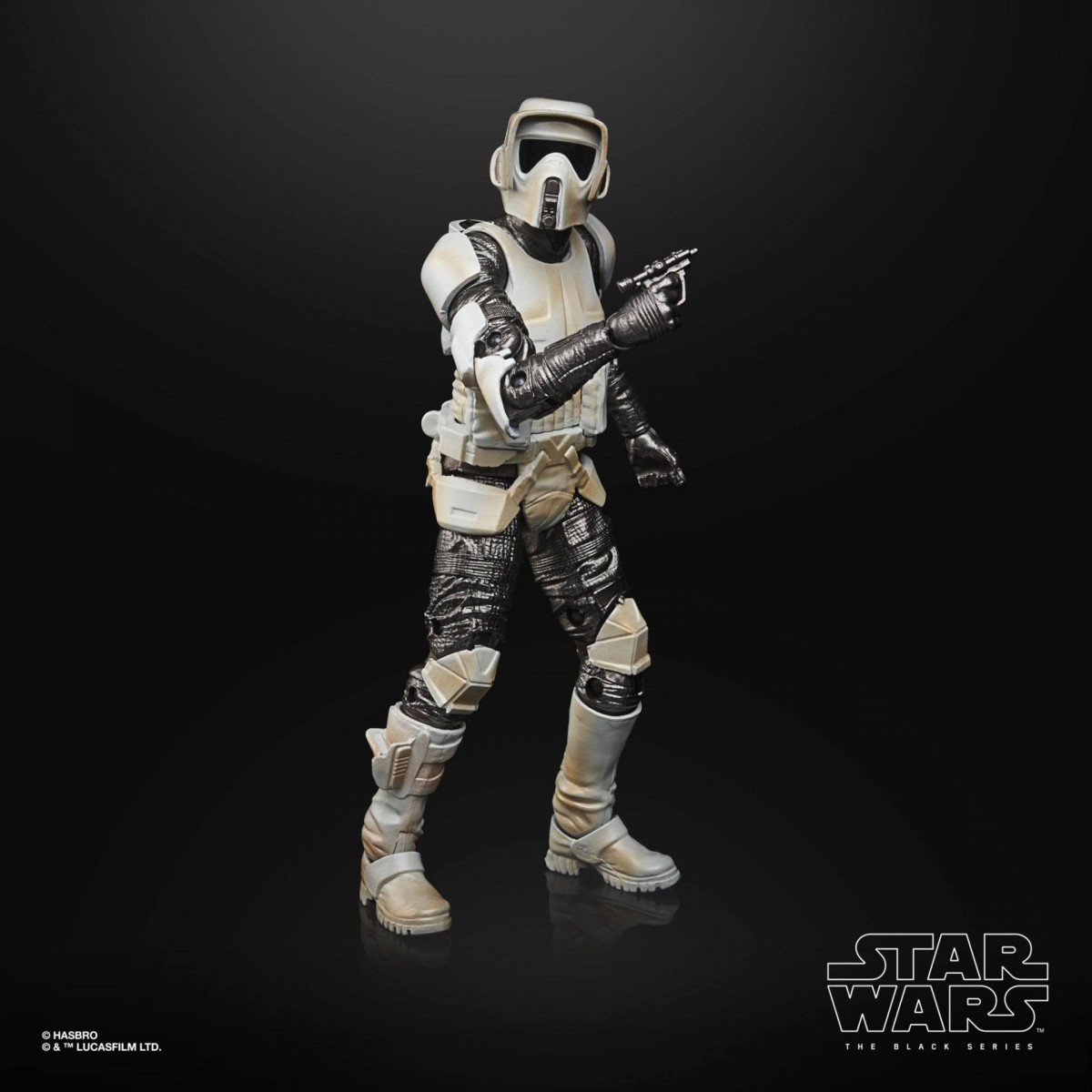 Hasbro Star Wars The Black Series Scout Trooper carbonizado