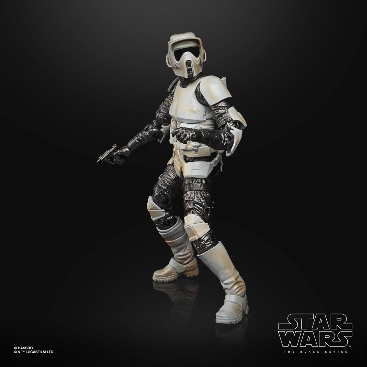 Hasbro Star Wars The Black Series Scout Trooper carbonizado