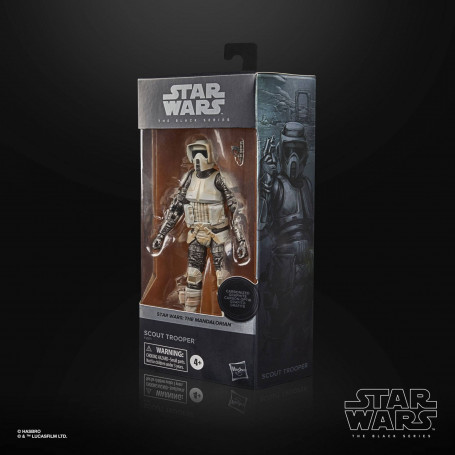 Hasbro Star Wars The Black Series Scout Trooper carbonizado