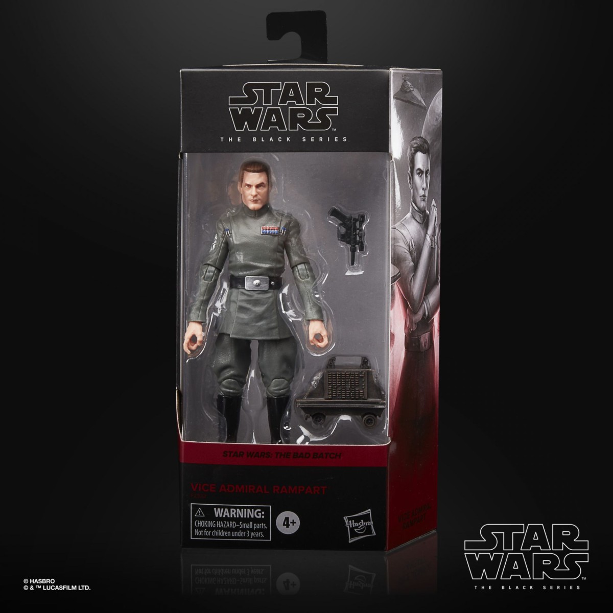Hasbro Star Wars The Black Series Vicealmirante Rampart - The Bad Batch