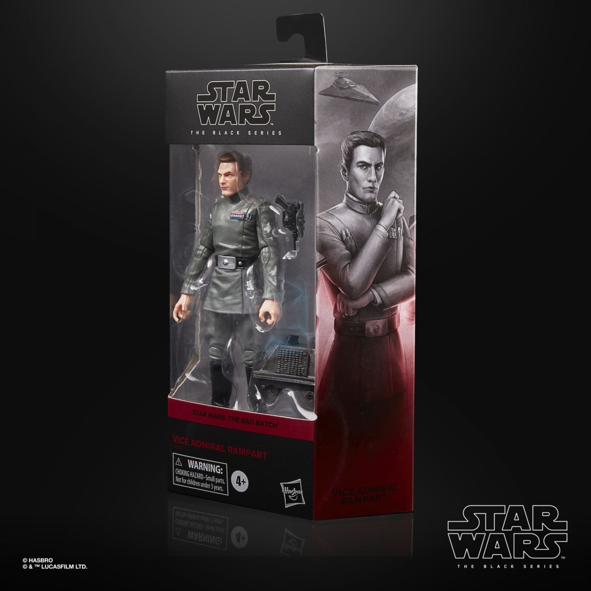 Hasbro Star Wars The Black Series Vicealmirante Rampart - The Bad Batch