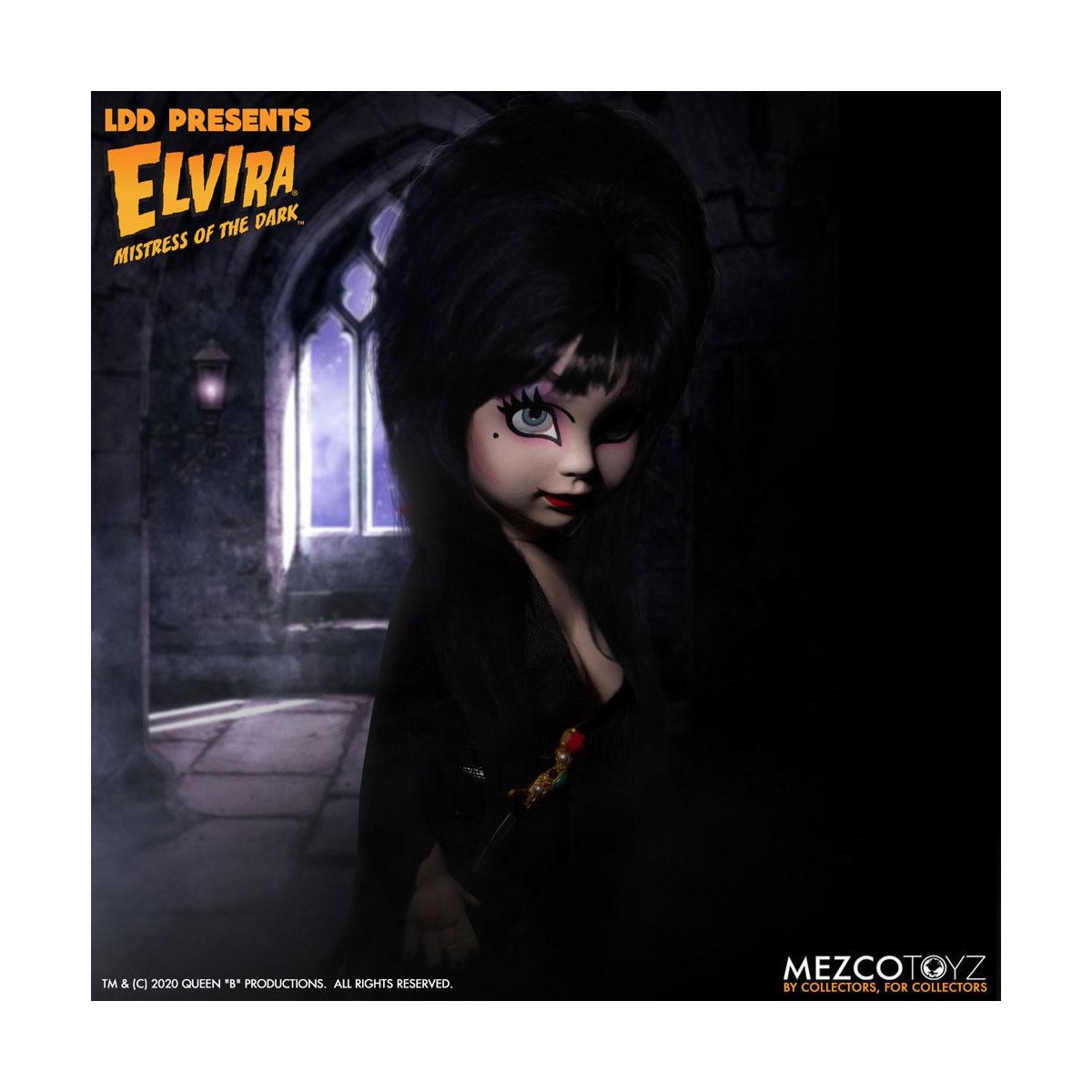 Mezco Living dead Dolls - Elvira Mistress of the Dark