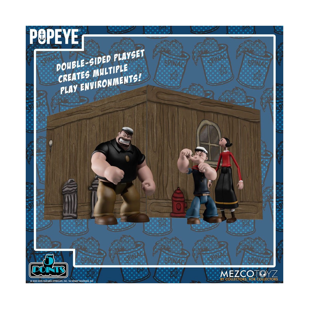 Mezco5 Puntos - The Warriors Boxed Set