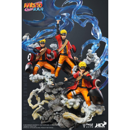 Hex Collectibles - Uzumaki Naruto Senjutsu Futon RasenShuriken - Naruto Shippuden estatua 1/8 
