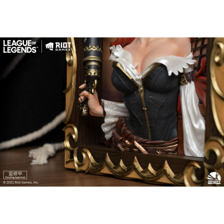 Infinity Studio - Marco 3D de la señorita cazadora de recompensas - League of Legends