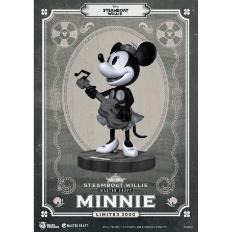 Beast Kingdom Disney - Master Craft Minnie Steamboat Willie