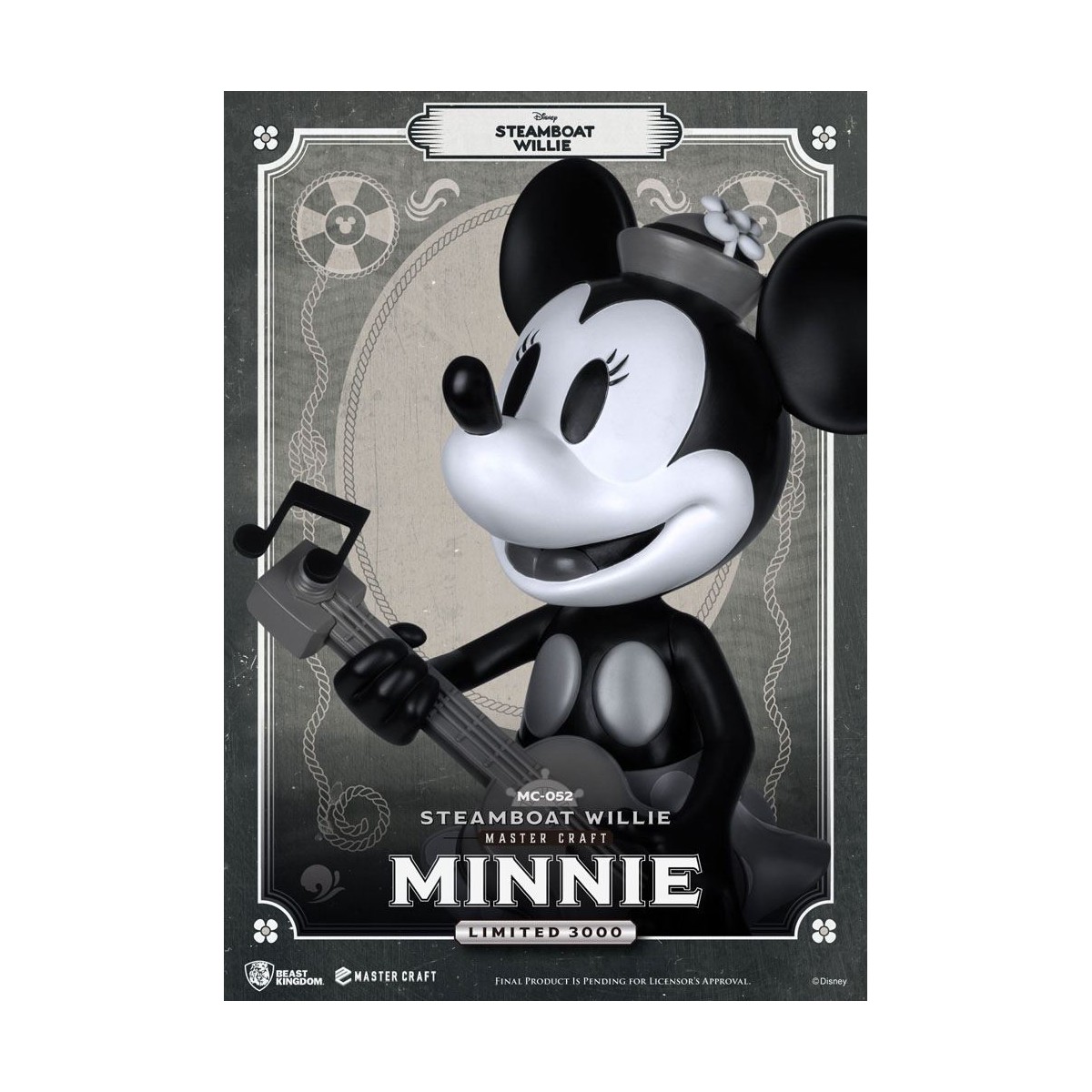 Beast Kingdom Disney - Master Craft Minnie Steamboat Willie