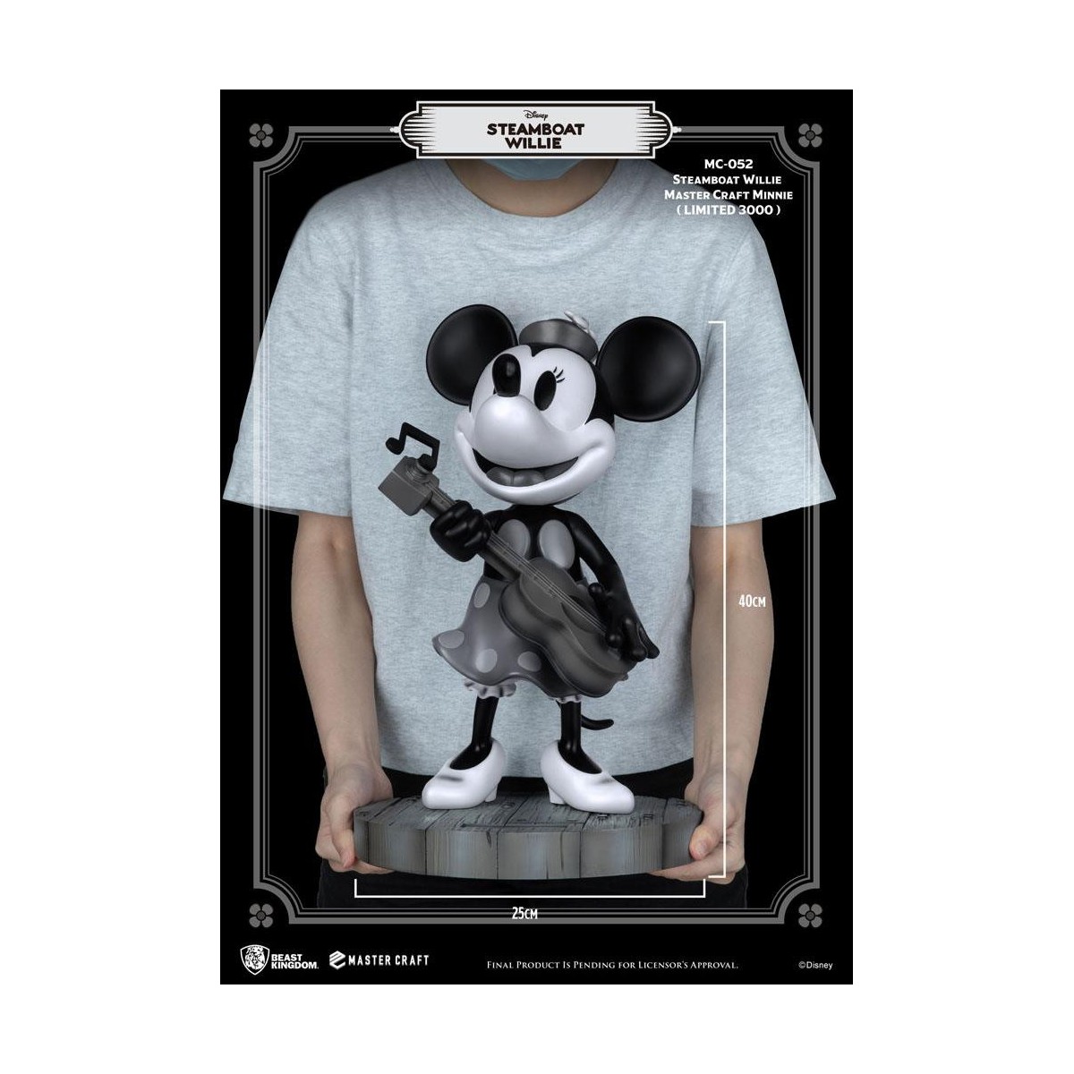 Beast Kingdom Disney - Master Craft Minnie Steamboat Willie