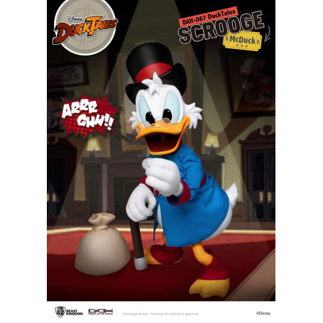 Beast Kingdom Disney Classic Figurine - Scrooge Mc Duck - Scrooge - Duck Tales - Dynamic Action Heroes 1/9