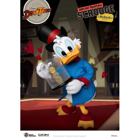 Beast Kingdom Disney Classic Figurine - Scrooge Mc Duck - Scrooge - Duck Tales - Dynamic Action Heroes 1/9