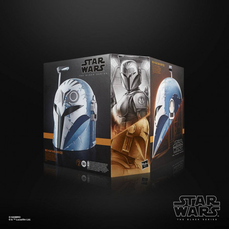 Hasbro - Bo-Katan Kryze El Casco Mandaloriano - Star Wars Black Series Helmet 1:1 Replica Premium