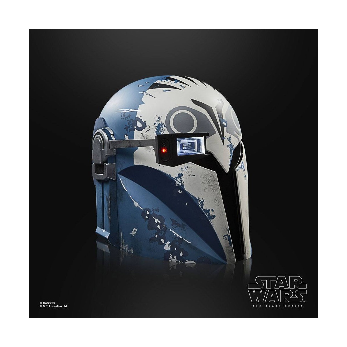 Hasbro - Bo-Katan Kryze El Casco Mandaloriano - Star Wars Black Series Helmet 1:1 Replica Premium