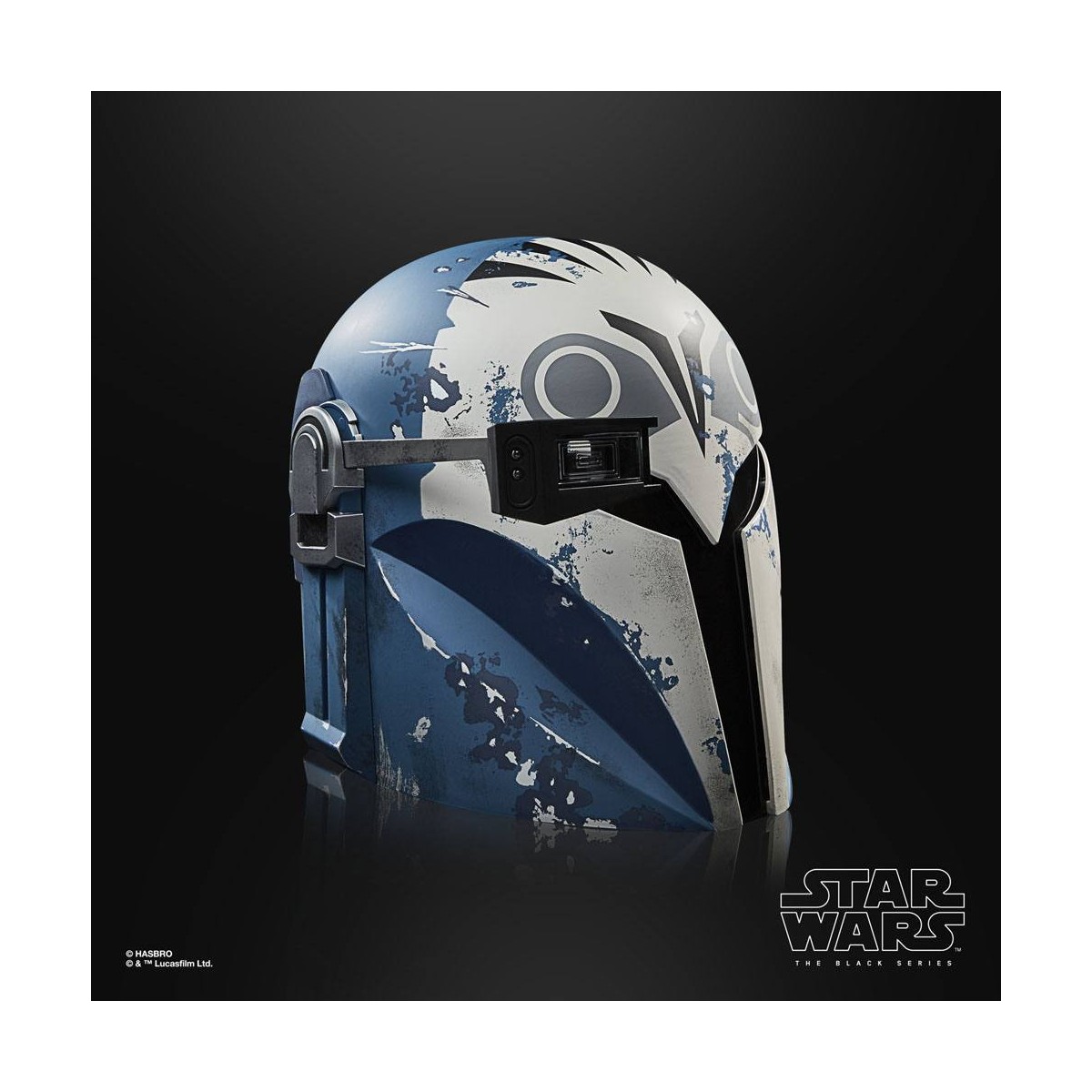 Hasbro - Bo-Katan Kryze El Casco Mandaloriano - Star Wars Black Series Helmet 1:1 Replica Premium