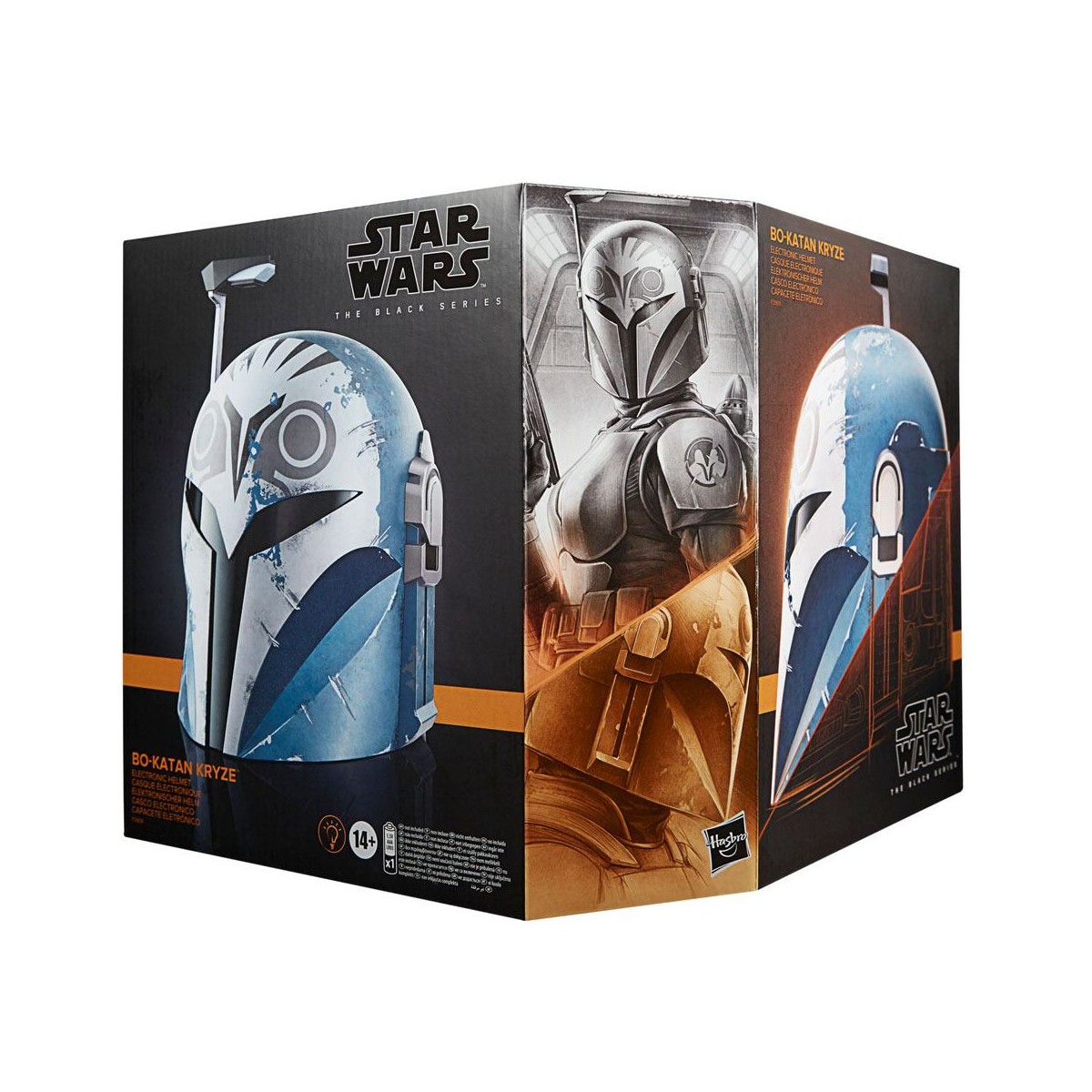 Hasbro - Bo-Katan Kryze El Casco Mandaloriano - Star Wars Black Series Helmet 1:1 Replica Premium