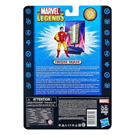 Serie Marvel Legends - IRON MAN 20h Anniversary Series 1 - Hasbro