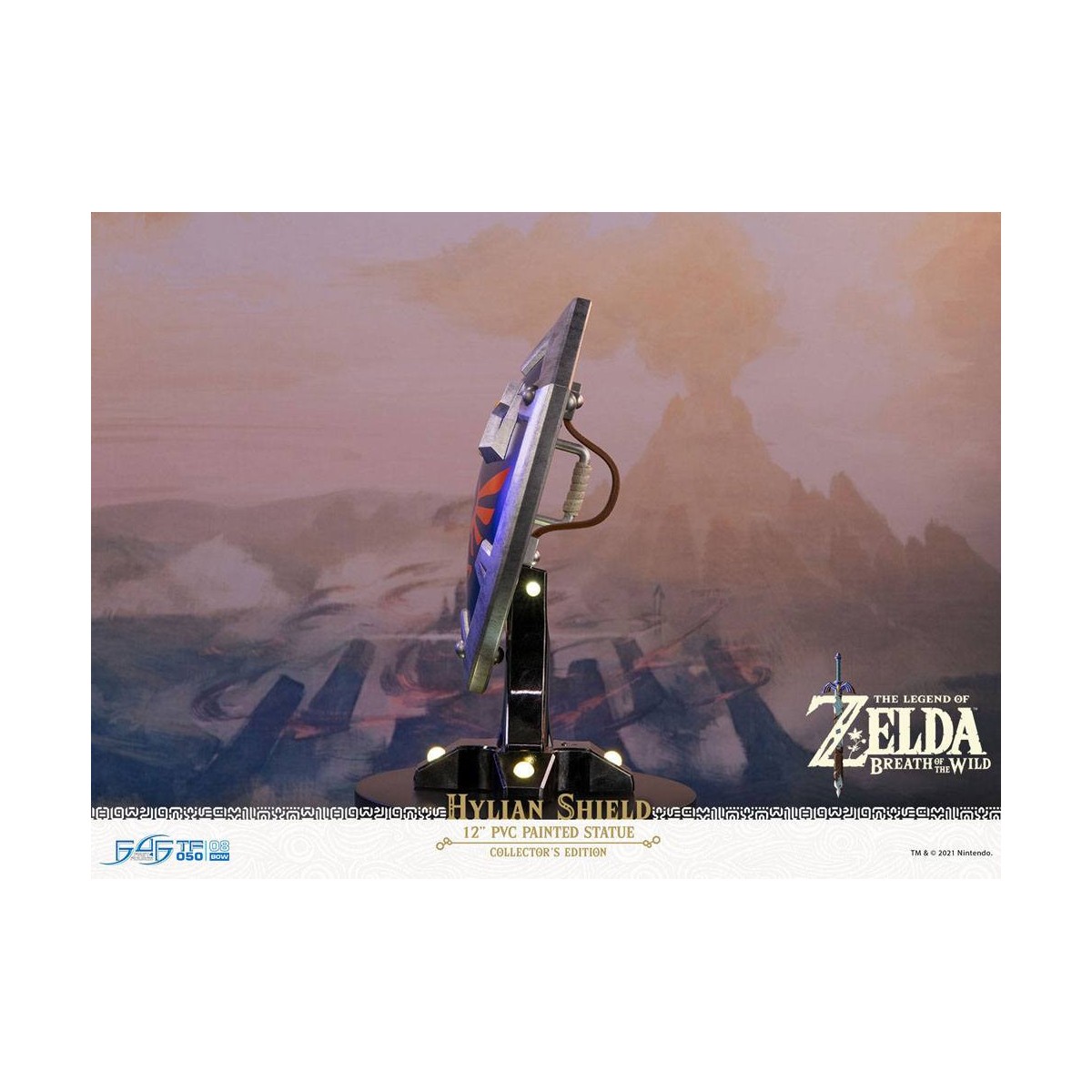 First 4 Figures - Zelda - Hylian Shield Collector's Edition - Breath of the Wild Estatua de PVC