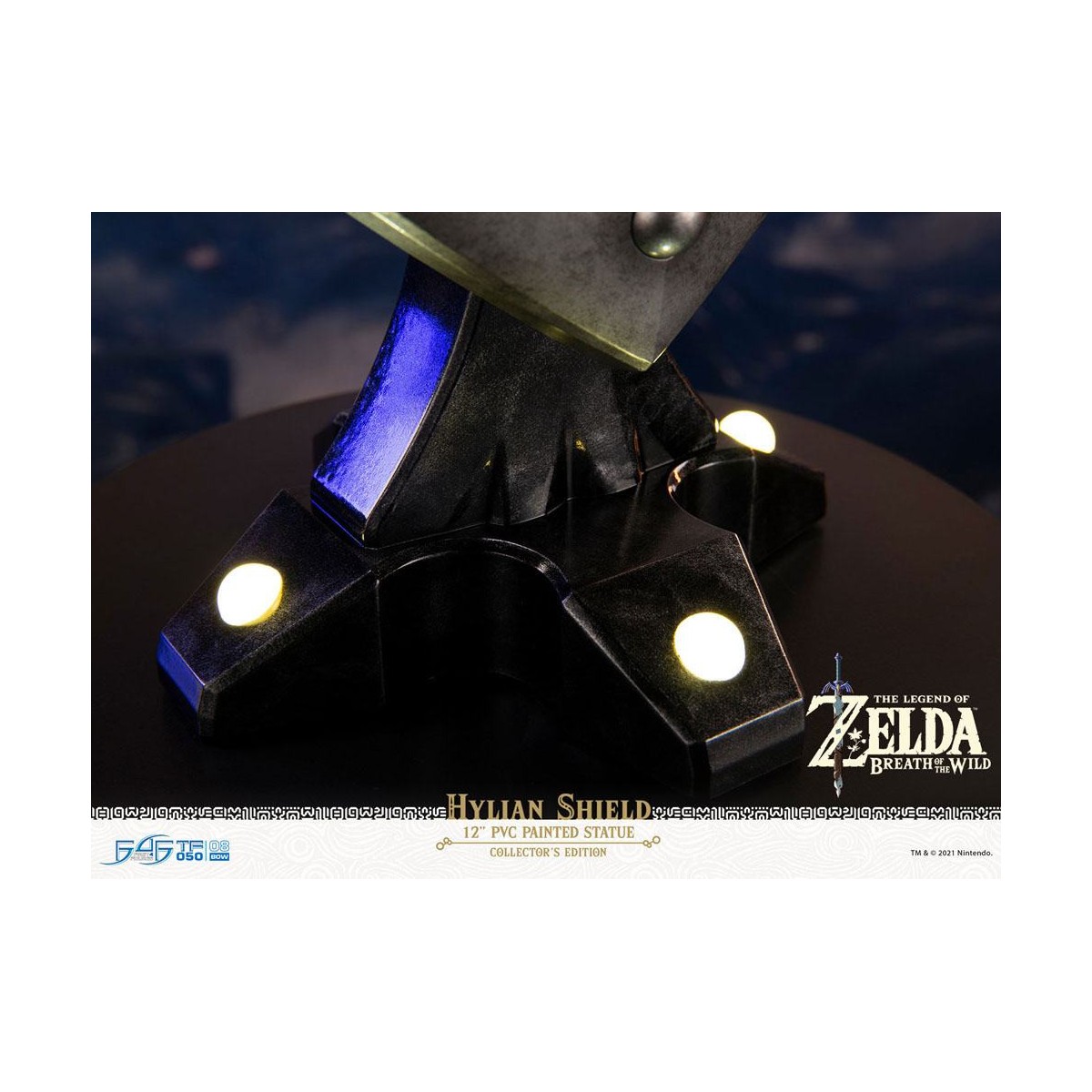 First 4 Figures - Zelda - Hylian Shield Collector's Edition - Breath of the Wild Estatua de PVC