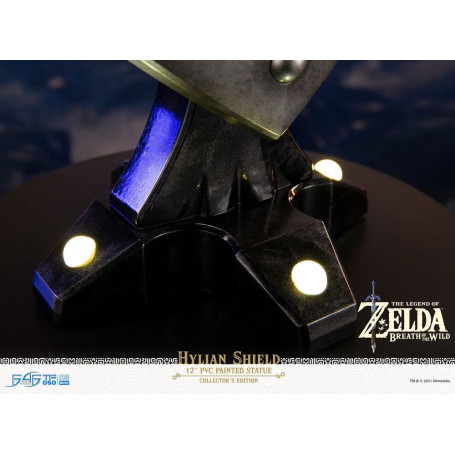 First 4 Figures - Zelda - Hylian Shield Collector's Edition - Breath of the Wild Estatua de PVC