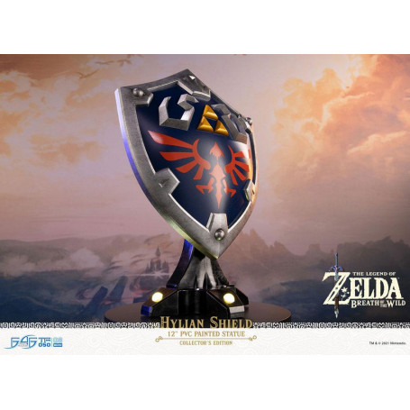 First 4 Figures - Zelda - Hylian Shield Collector's Edition - Breath of the Wild Estatua de PVC
