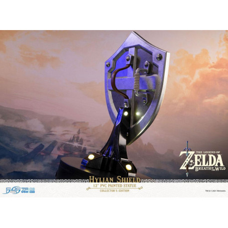 First 4 Figures - Zelda - Hylian Shield Collector's Edition - Breath of the Wild Estatua de PVC