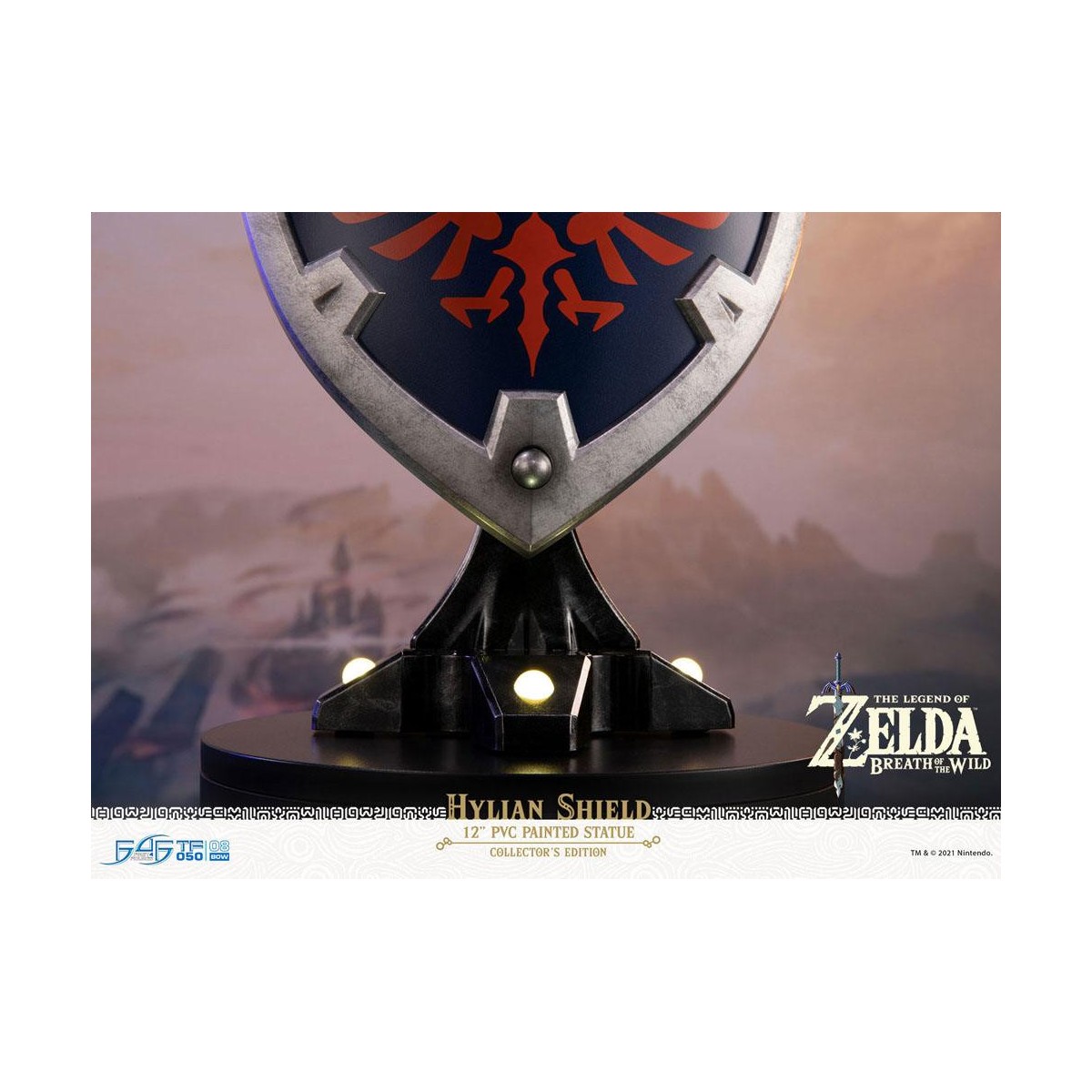 First 4 Figures - Zelda - Hylian Shield Collector's Edition - Breath of the Wild Estatua de PVC