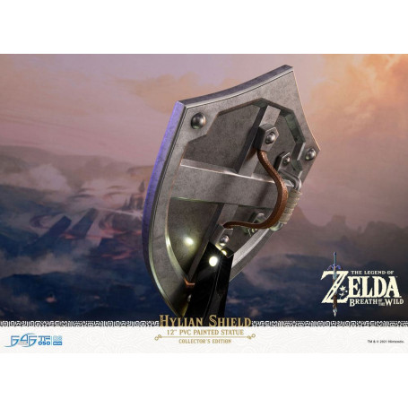 First 4 Figures - Zelda - Hylian Shield Collector's Edition - Breath of the Wild Estatua de PVC
