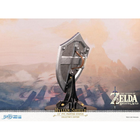 First 4 Figures - Zelda - Hylian Shield Collector's Edition - Breath of the Wild Estatua de PVC