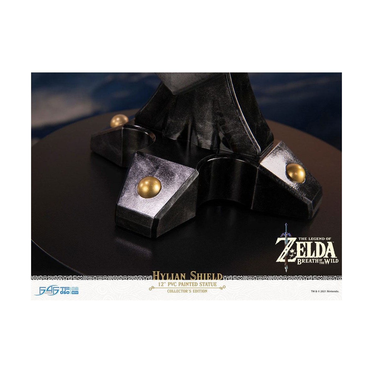 First 4 Figures - Zelda - Hylian Shield Collector's Edition - Breath of the Wild Estatua de PVC