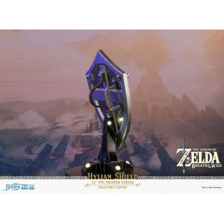 First 4 Figures - Zelda - Hylian Shield Collector's Edition - Breath of the Wild Estatua de PVC