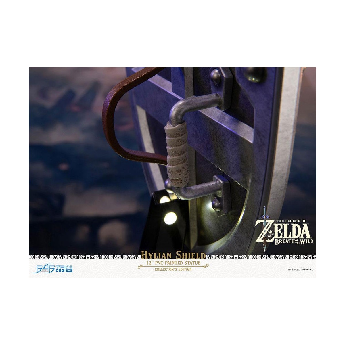 First 4 Figures - Zelda - Hylian Shield Collector's Edition - Breath of the Wild Estatua de PVC