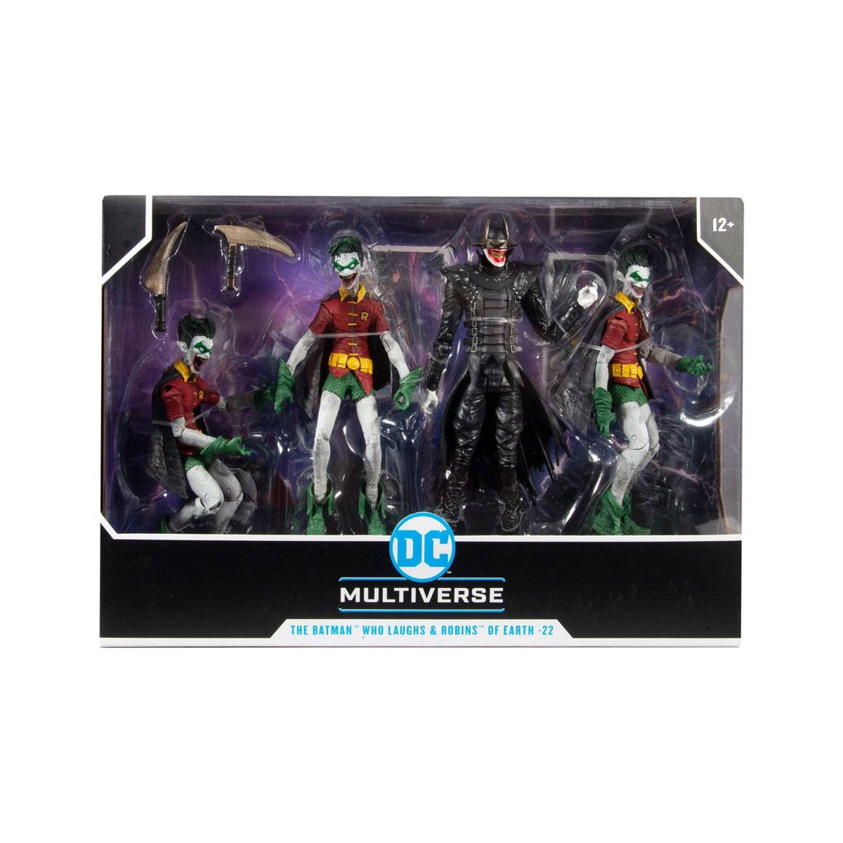 Mc Farlane - Dark Nights : Metal - The Batman Who Laughs and the Robins of Earth 22 pack 4 figuras