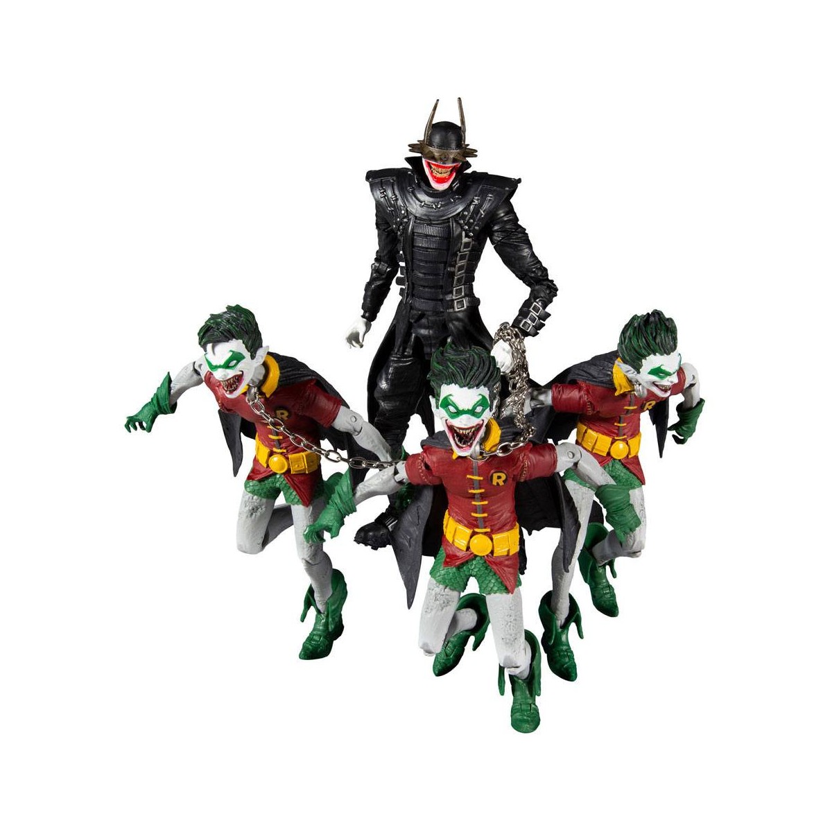 Mc Farlane - Dark Nights : Metal - The Batman Who Laughs and the Robins of Earth 22 pack 4 figuras
