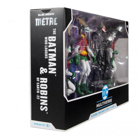 Mc Farlane - Dark Nights : Metal - The Batman Who Laughs and the Robins of Earth 22 pack 4 figuras