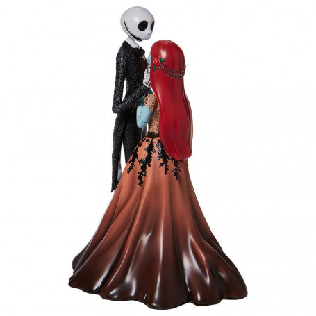 Estatua de Alta Costura Disney - La extraña Navidad del Sr. Jack - Jack y Sally bailando