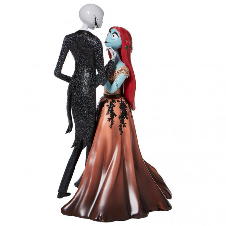 Estatua de Alta Costura Disney - La extraña Navidad del Sr. Jack - Jack y Sally bailando