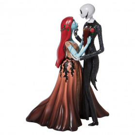 Estatua de Alta Costura Disney - La extraña Navidad del Sr. Jack - Jack y Sally bailando