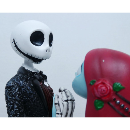 Estatua de Alta Costura Disney - La extraña Navidad del Sr. Jack - Jack y Sally bailando