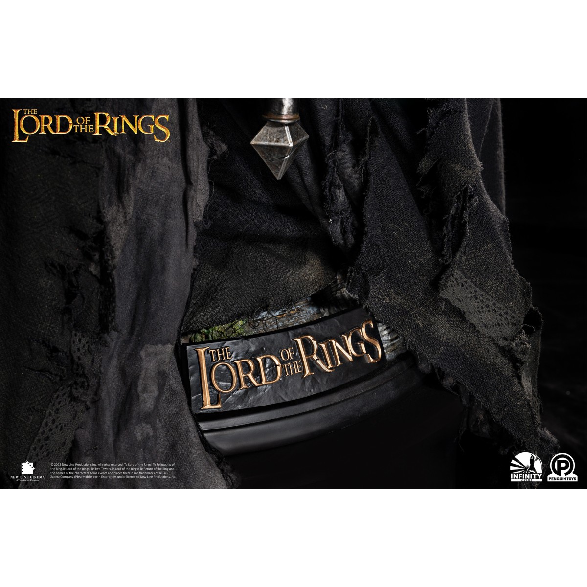 INFINITY STUDIO x PENGUIN TOYS - RINGWRAITH - Busto 1/1 LOTR - El Señor de los Anillos