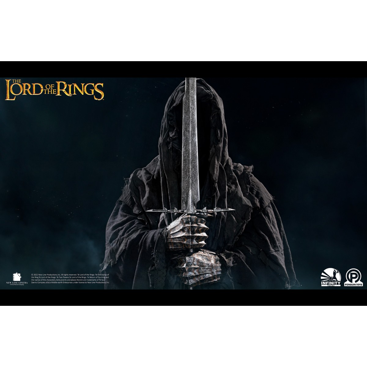 INFINITY STUDIO x PENGUIN TOYS - RINGWRAITH - Busto 1/1 LOTR - El Señor de los Anillos