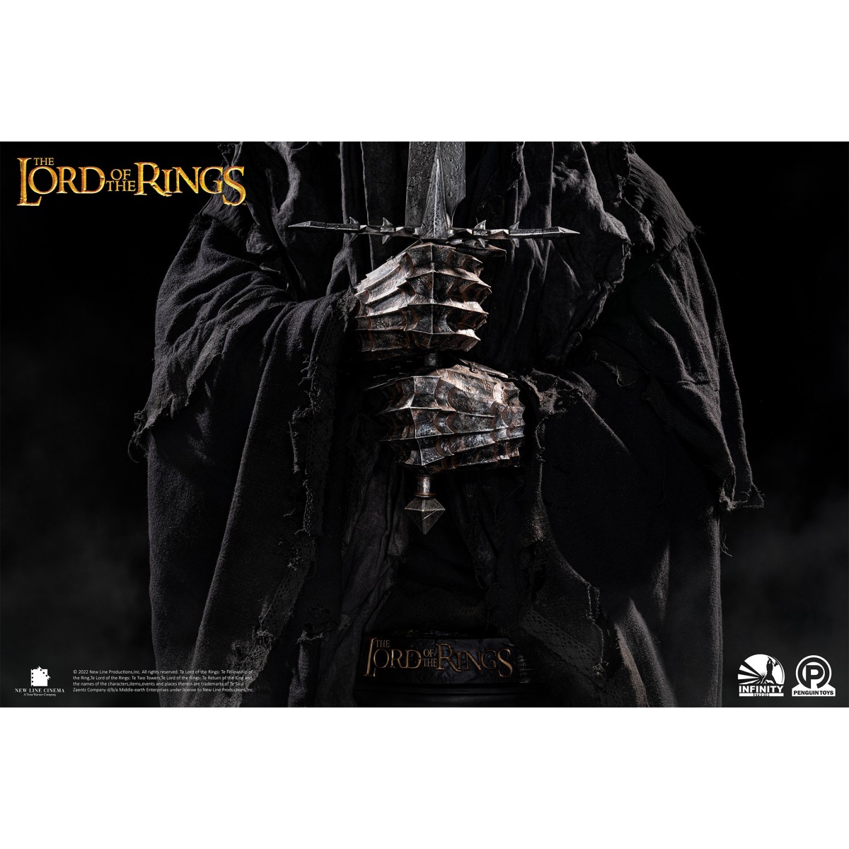 INFINITY STUDIO x PENGUIN TOYS - RINGWRAITH - Busto 1/1 LOTR - El Señor de los Anillos
