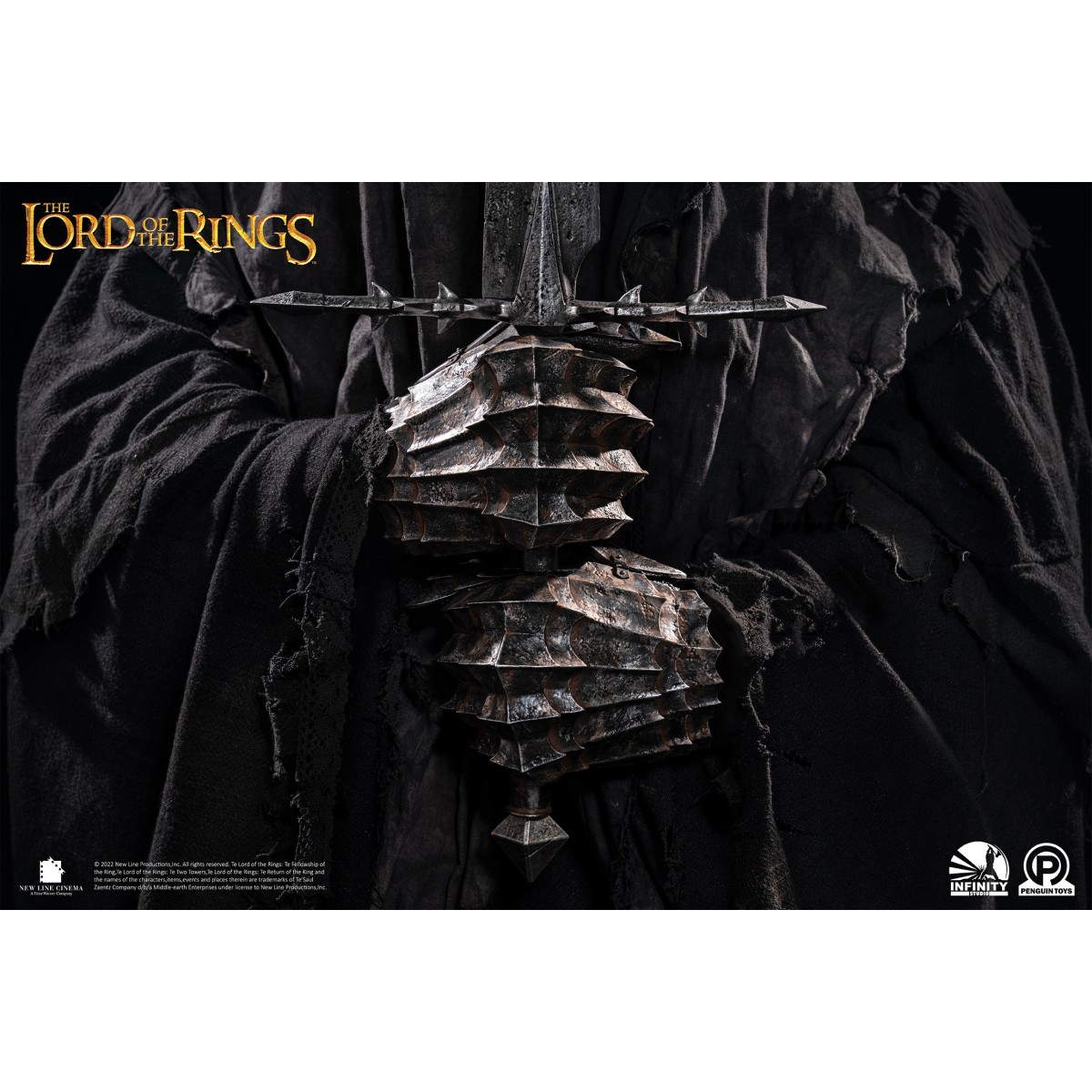 INFINITY STUDIO x PENGUIN TOYS - RINGWRAITH - Busto 1/1 LOTR - El Señor de los Anillos