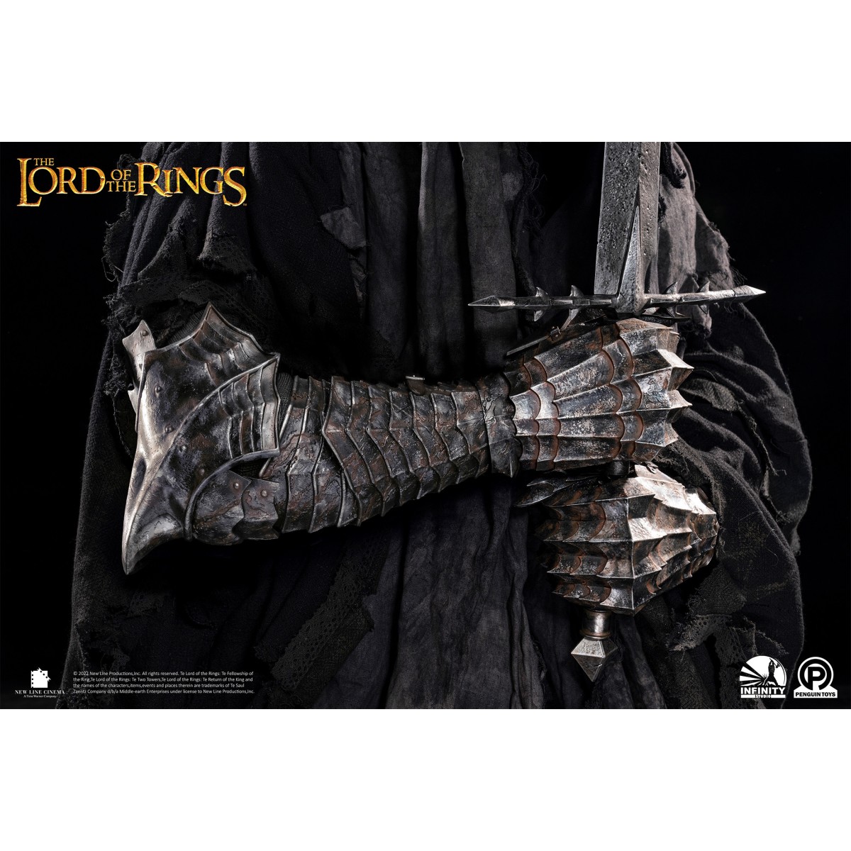 INFINITY STUDIO x PENGUIN TOYS - RINGWRAITH - Busto 1/1 LOTR - El Señor de los Anillos