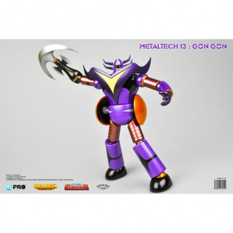 HL PRO - Gon Gon Color Metálico - Goldorak - Robot Grendizer UFO - Metaltech 13 Die Cast