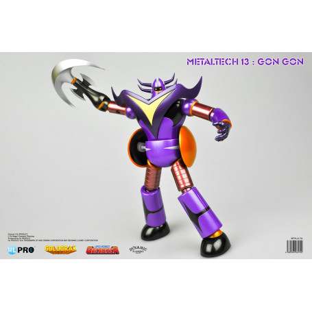 HL PRO - Gon Gon Anime Color - Goldorak - UFO Robot Grendizer - Metaltech 13 Die Cast