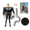 Mc Farlane DC Multiverse - Superman Black Suit Variant - Superman: The Animated Series 1/12