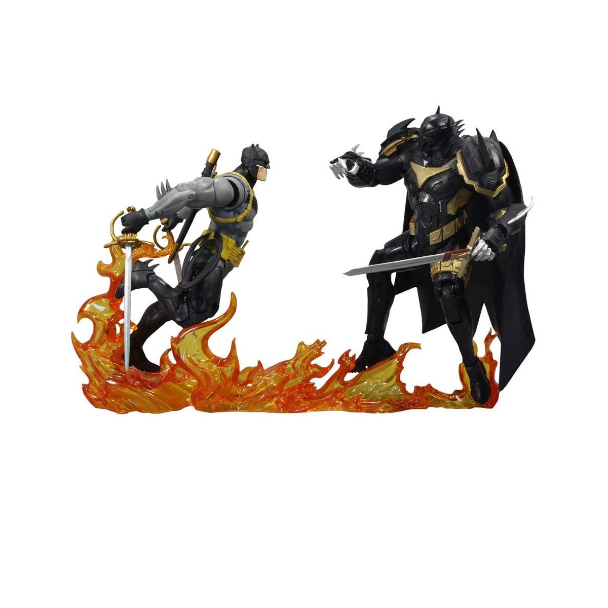 Mc Farlane - Multiverso DC - Armadura Batman vs Azrael - Multipack Caballero Blanco 1/12