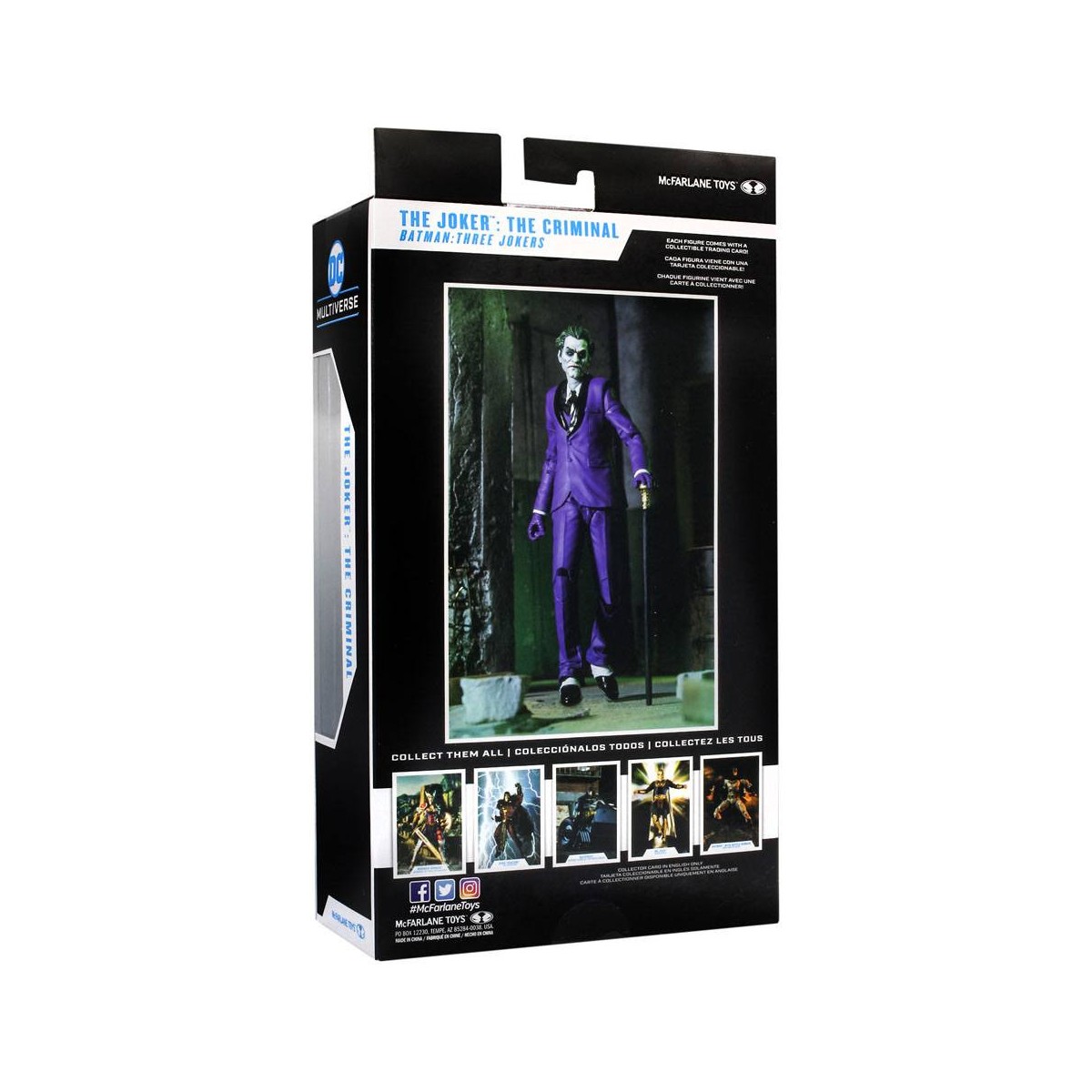 Mc Farlane - DC Multiverse - El Joker: El Criminal - Batman: Three Jokers 1/12
